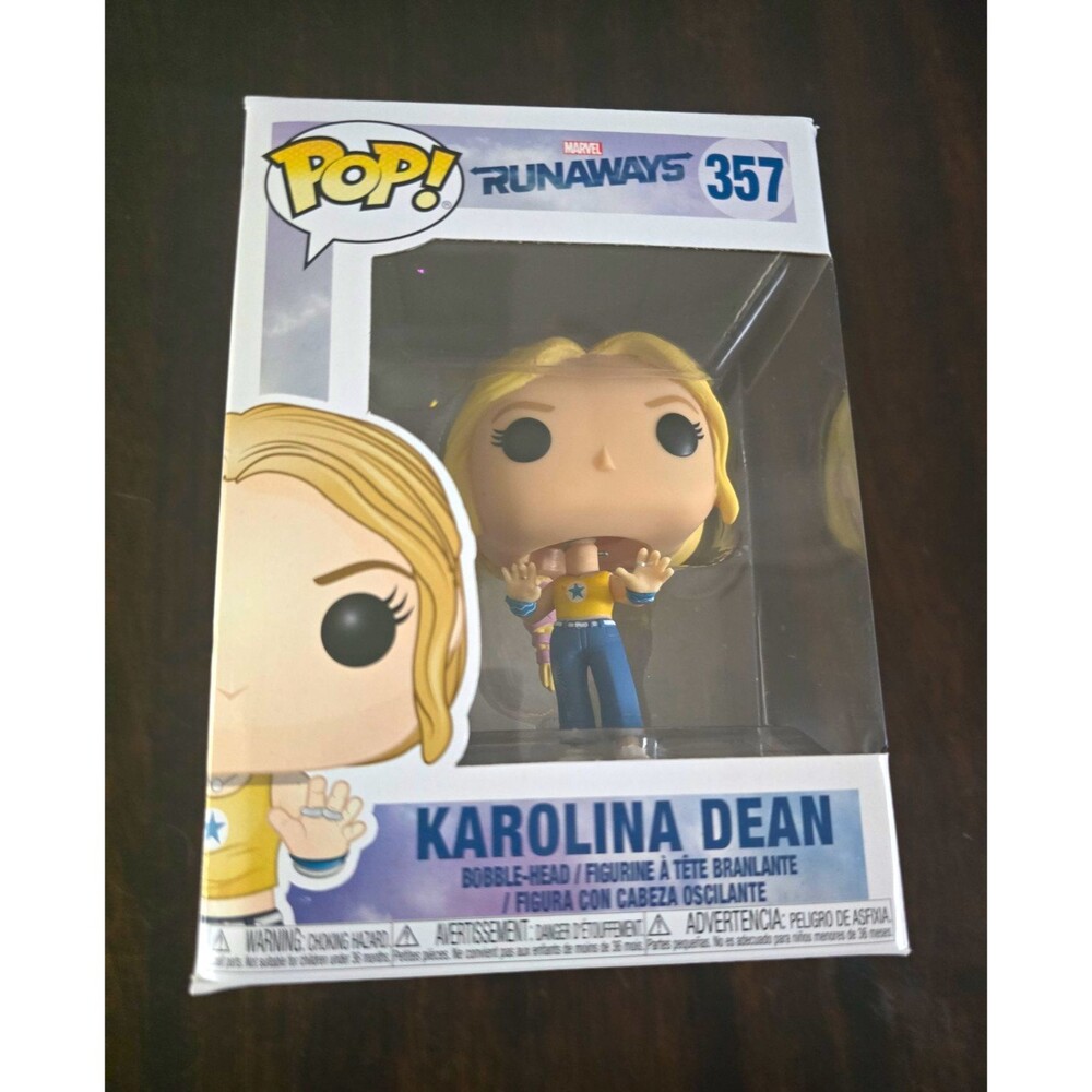 Funko Pop! Marvel Runaways Karolina Dean #357 Bobble-Head Vinyl Figure
